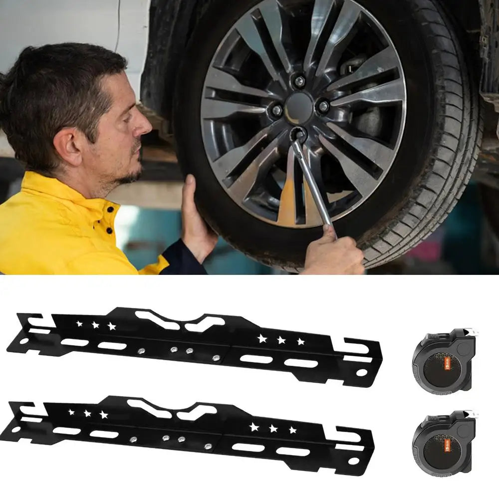 Wheel Alignment Tool Plate Toe Alignment Tool Plates Accessories Heavy Duty Plates Accurate Measurements Alignment Tool Board