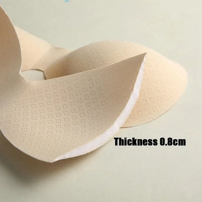 1 Pair Women Summer Swimsuit Padding Inserts Sponge Foam Bra Pads Chest Cup Breast Bra Bikini Insert Chest Pad