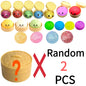 Blind Box Colorful Simulated Dumpling Squishy Relaxing Relieve Anxiety Antistress Enhance Happiness Rebound Squeeze Reliever Toy
