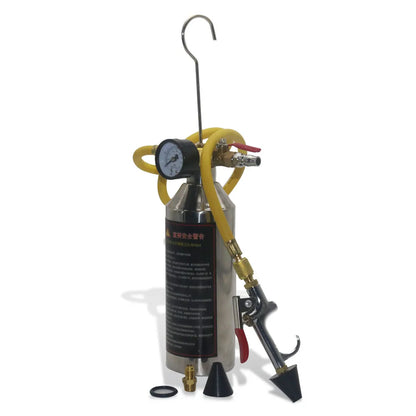 A/C AC Air Conditioner System Flush Canister Gun Kit R134 R12 R22 R410 R404 Set