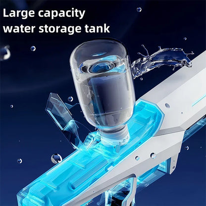 Kids Electric Water Gun Toys Summer Outdoor Beach Battle Game Full Automatic Induction Absorb Water Spray Guns for Children Gift