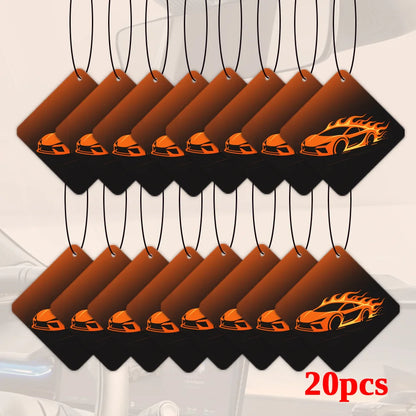 20pcs Customized Photos of Car Air Fresheners, Fragrant Decorative Fragrances, Customized Photos of Family, Friends, and Pets