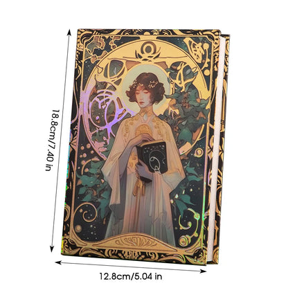 Renaissance A5 Notebook,Oil Painting Hardcover Illustrations,Full-Color Handbook,128 Sheets/Book,100GSM,Professional Handbook