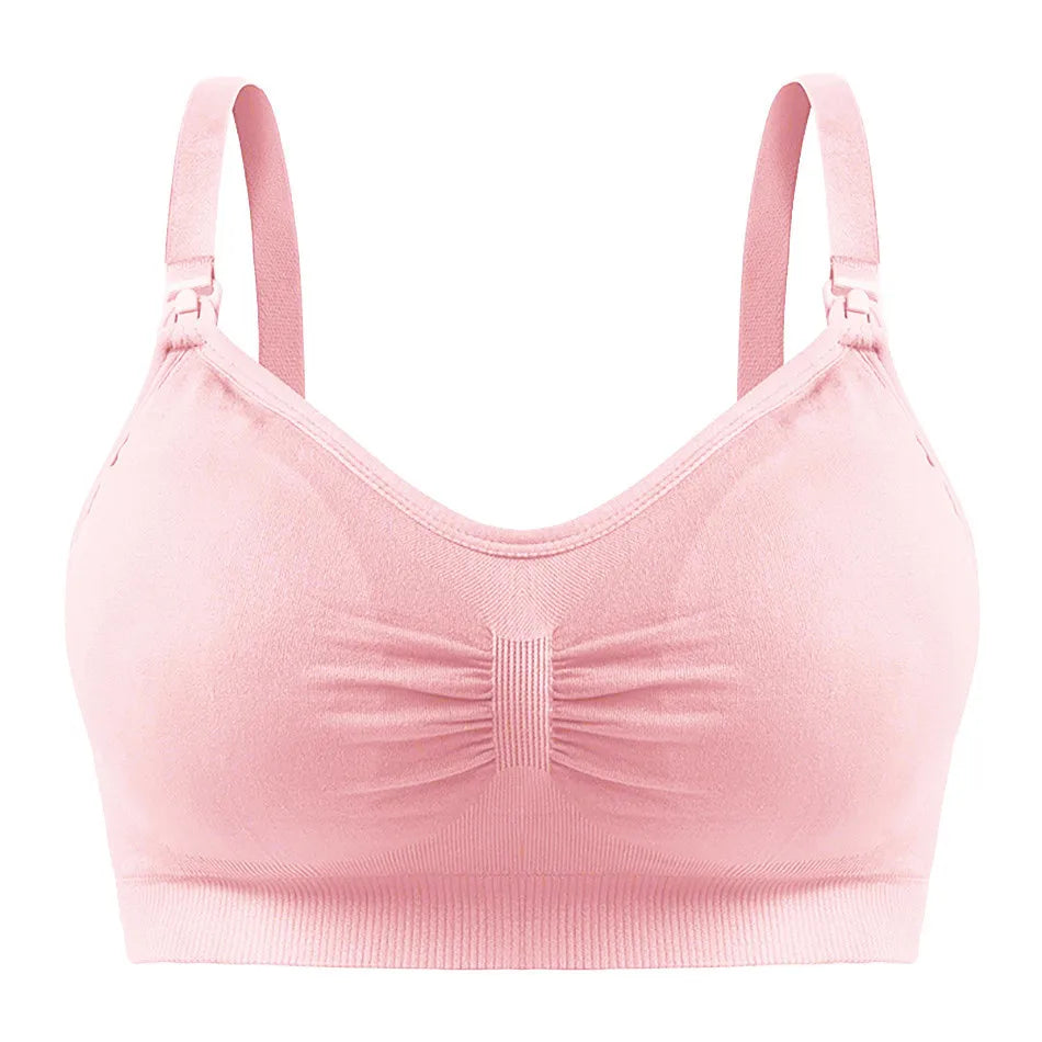 Breathable Maternity Pregnant Bras Comfort Breastfeeding Sleep Bralette Women Wireless Seamless Nursing Underwear