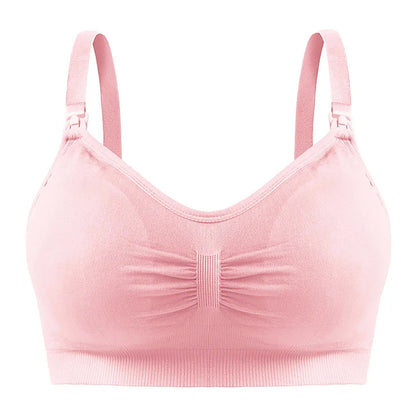 Breathable Maternity Pregnant Bras Comfort Breastfeeding Sleep Bralette Women Wireless Seamless Nursing Underwear