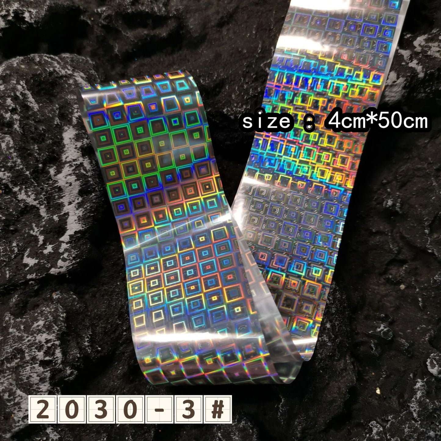 50/100cm Fish Scale Chameleon Nails Metal Nail Art Foil Fish Lure Transfer Decals Wraps Stickers Laser Manicure Decorations