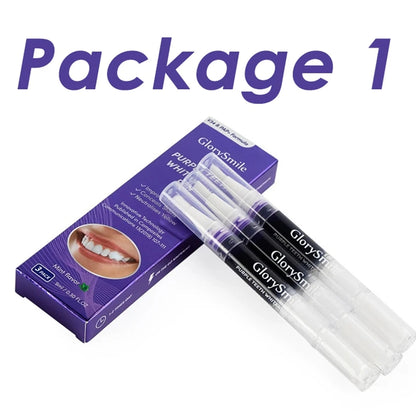 Magical Purple Teeth Whitening Pen Freshing Breath Oral  Deep Cleaning Stain Removal Dentifrice Teeth Cleaning Essence Oral Care