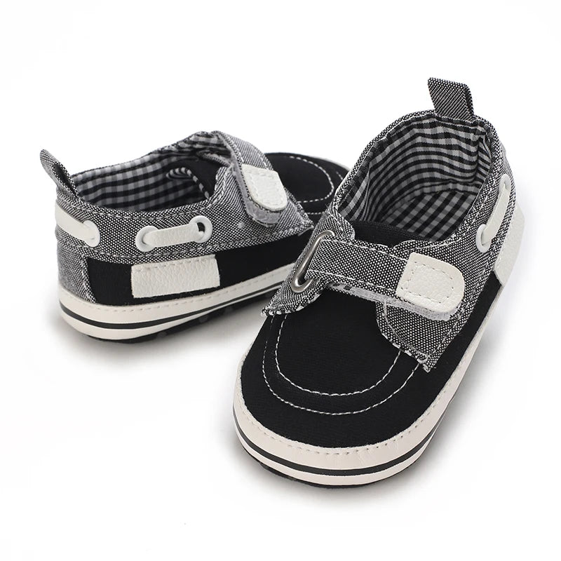 HAIZHIW 0-18M Baptism Newborn Baby Prewalker Girls Boys Casual Shoes Leather Non-Slip Soft-Sole Infant Toddler First Walkers
