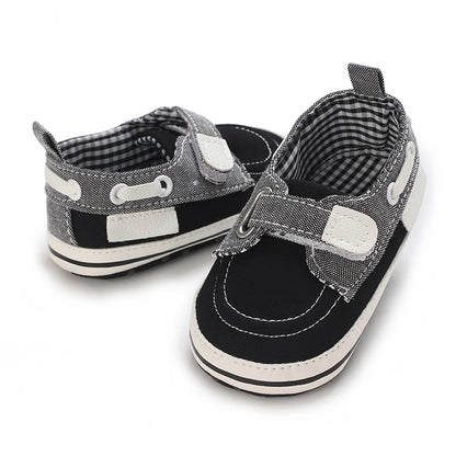 HAIZHIW 0-18M Baptism Newborn Baby Prewalker Girls Boys Casual Shoes Leather Non-Slip Soft-Sole Infant Toddler First Walkers