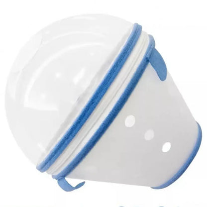 Protective Biting Prevention Cat Muzzle Breathable Transparent Cat Helmet Adjustable Pet Hood Pet Supplies