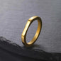 Couple Engrave Name Finger Ring Personalized Custom Gift For Woman Men Wedding Marry Love Silver Color Stainless Steel Jewelry