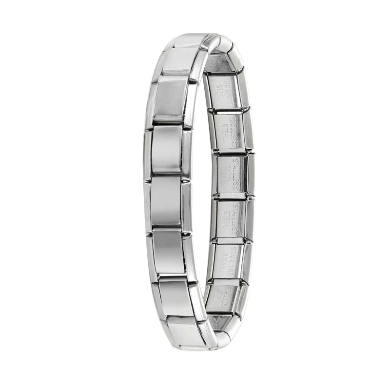 Y2K Italian Charm Bracelets DIY Basic Elastic Charm Stainless Steel Bracelet Fashion Women'S Jewelry Making Wholesale