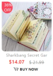 Sharkbang A7 Square Loose Leaf Diary Notebook Glitter Journals Agenda Planner PVC Binder Goo Card Book Gift Set Stationery