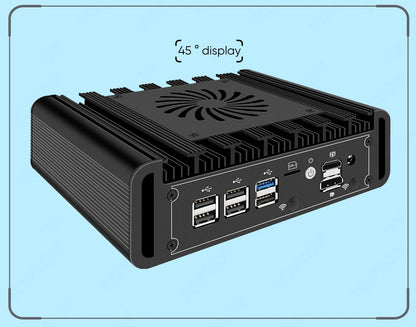 Topton Metal VPN 2x 10G SFP+ Firewall Mini PC 3x 2.5G NICs i226-V Intel i3 N305 N300 N150 DDR5 NVMe Proxmox OpenWrt Home Server