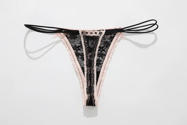 Lace Bow Panties sexy female lingerie Daily Wear Home Wear Solid underwear women Low Waist Panties Breathable трусы женские