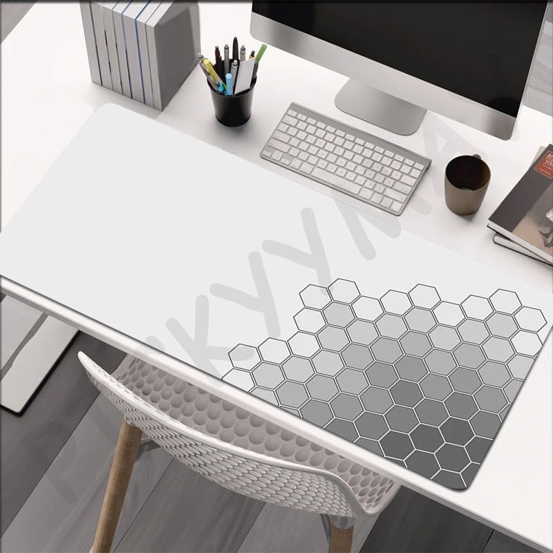 Large Gaming Mousepads Mouse Pad Computer Mousepad Geometric Mouse Mat 90x40cm Desk Pads For PC Keyboard Mats Table Rug