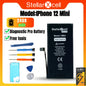High Capacity Diagnostic Battery OEM TI BMS No Pop Up Message Run Diagnose for iPhone 12 13 14 15 Pro Max Pro Mini Plus