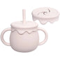 Baby Feeding Food Storage Box Snack Cup Portable Drinking Cup Infant Dual Purpose Sippy Cup Cover Band Newborn Accessories