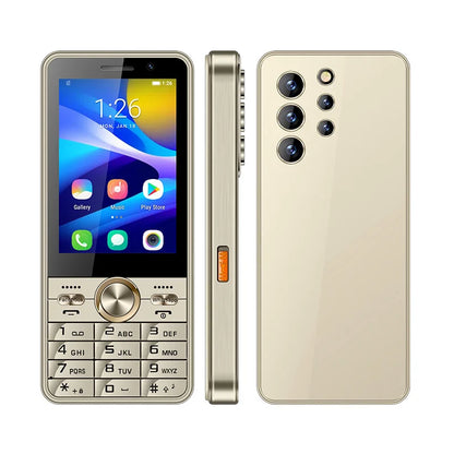 UNIWA HOPE XS24 4G Touch Screen Keypad Phone Android 8.1 Dual SIM 3.5 Inch 2GB+16GB 2500mAh Cellphone Whatsapp Phone Half-touch