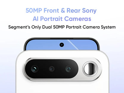 realme 16 5G, 45 W fast charging, flat AMOLED screen, 50 MP, 6550 mAh, fast charging, IP69
