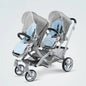 Foldable Twin Baby Stroller,Double Seat Baby Stroller for Two Babies,Shock-absorbing Twin Baby Stroller,Multi-function