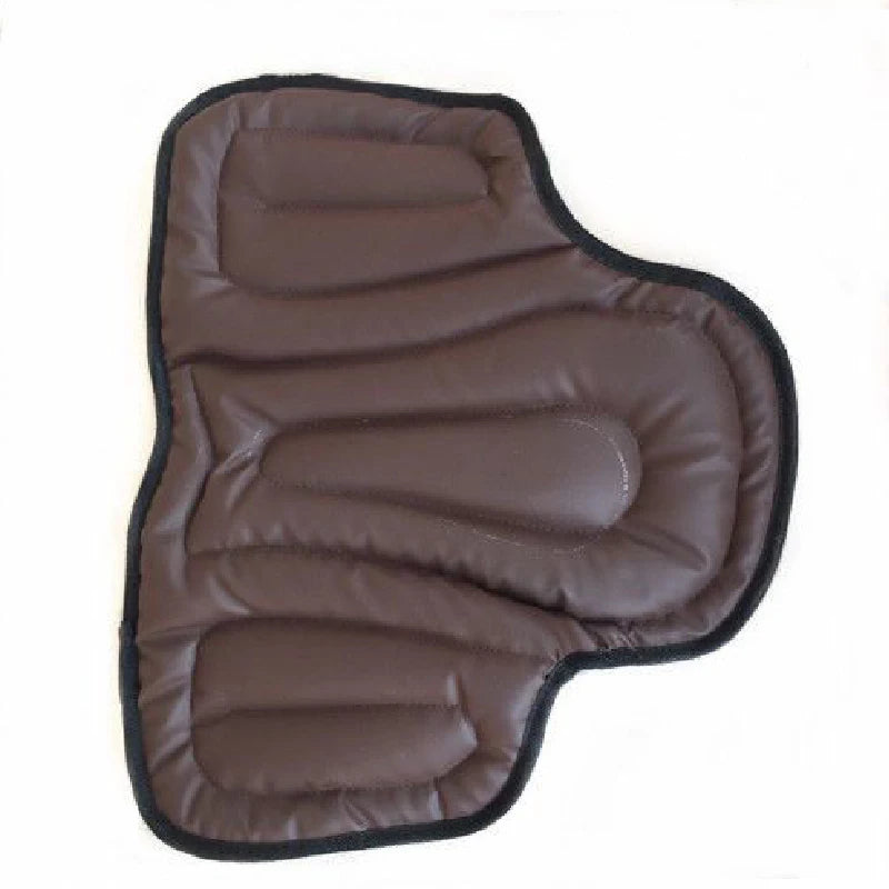 Horse Riding Saddle Pad artificial leather Shock Soft Equestrian Seat Pad Western Long Saddle Cushion Motorcycle Seat Cushion