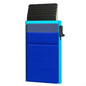 Unisex Anti Rfid Blocking Protected ID Credit Magic Card Holder Men Thin Slim Minimalist Smart Wallets Metal ID Cardholer Case