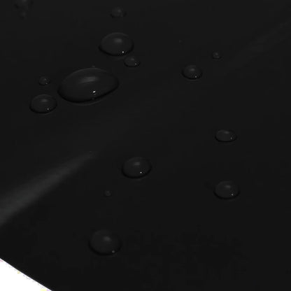 135x21CM Car Front Windshield Vinyl Waterproof Banner Stripe Decals Anti UV Heat Control Auto Window Visor Stickers Black/White