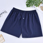 Mens Underwear Boxers Shorts Casual Cotton Sleep Underpants Homewear Men Arrow Panties Striped Plaid Loose Comfortable Underwear