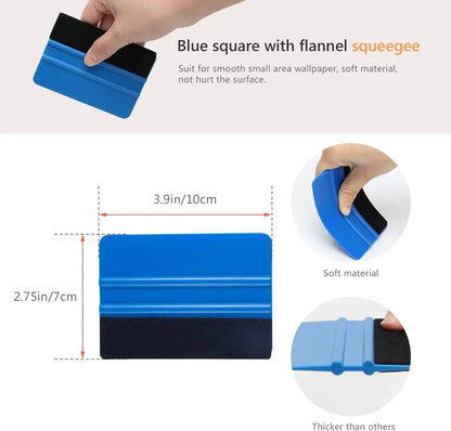 18/45/65pcs Window Tint Kit for Cars Vehicle Glass Protective Film Wrapping Set Vinyl Wrap Tools Window Tint Tools Car Film Kit