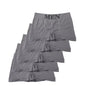 5PCS Men’s High Elastic Breathable Boxer Briefs Comfortable Soft Underwear Solid Color Panties for Daily Wear