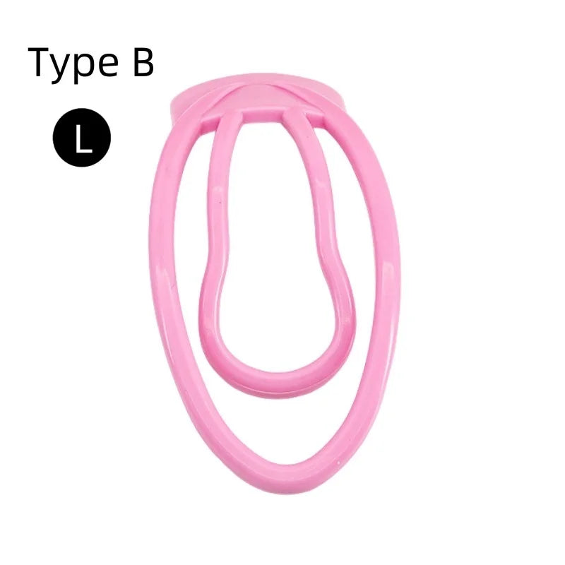 Invisible Chastity Lock Cage with Hollow No Bulge Comfort Fit Underwear for Women Gay BDSM Pussy Training Clip