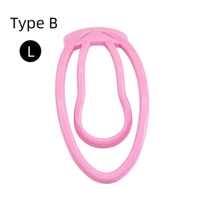 Invisible Chastity Lock Cage with Hollow No Bulge Comfort Fit Underwear for Women Gay BDSM Pussy Training Clip