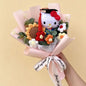 Cartoon Anime Series Hellokitty Kulomi Plush Toys Creative Graduation Bouquet Children's Day Birthday Graduation Gifts For Kids