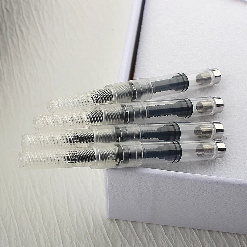 6pcs Rotary Ink Absorber Filler Cartridge Ink Converter Fountain Pen Ink Suction 2.6mm/3.4mm Caliber Pen Parts