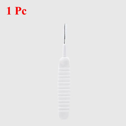 Bathroom Shower Head Cleaning Brush White Small Brush Pore Gap Clean Anti-clogging Nylon For Kitchen Toilet Phone Hole