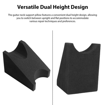 Guitar Neck Rest Support Pillow Electric Acoustic String Instrument Stand Holder for Guitar Cleaning Luthier Setup Repair Tools