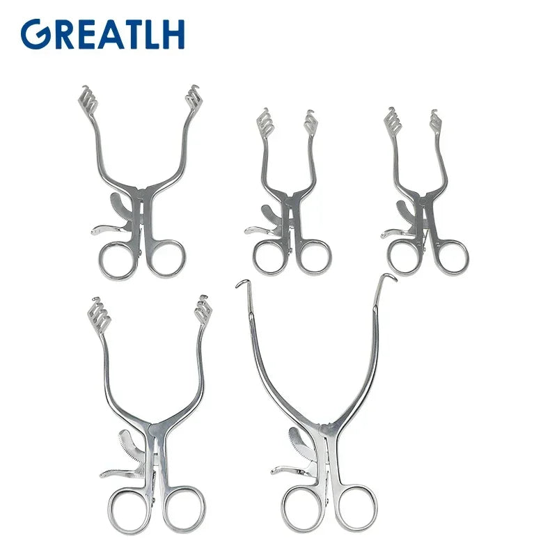 GREATLH Veterinary Instruments  Orthopedics Weitlaner Retractor Stainless Steel Self-Retaining Retractor pet