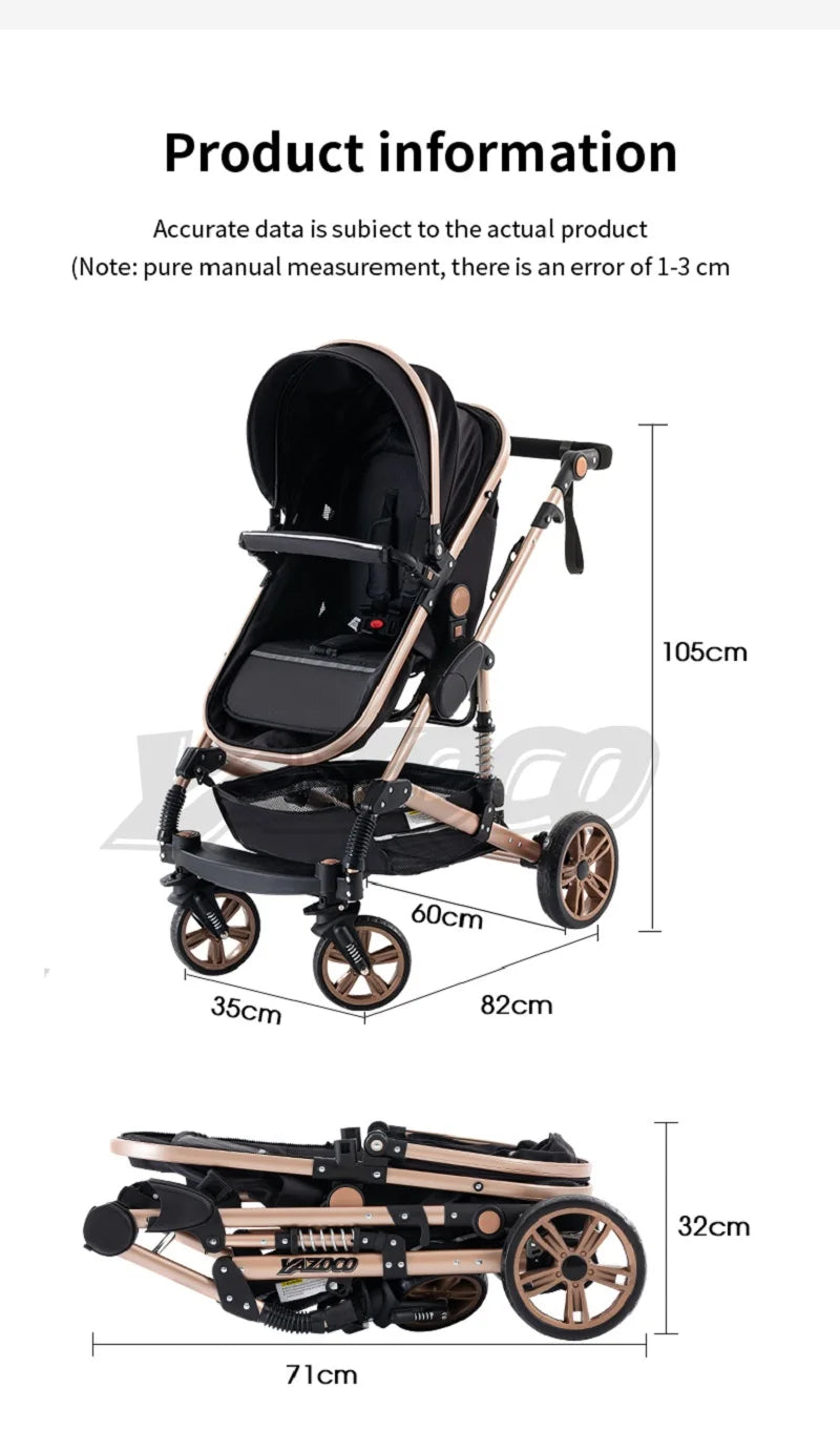 Baby stroller 3 in1,four wheel stroller,2 in 1 baby car,Lightweight strollers,Mutifunction Strollers,baby carriage,Poussette