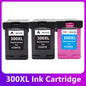 Replacement 300XL Ink Cartridges for HP 300 for HP300 XL Deskjet F4280 F4580 D2560 D2660 D5560 Envy 100 110 120 Photosmart C4680