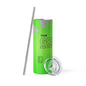1pc Stainless Steel Thermos 20oz Portable Vacuum Flasks Cold and Hot Water Bottle with Straw Coconut Berry Energy Drink Tumbler