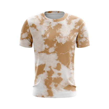 New Creative Fun 3d Printed Tie Dye T-shirts Funny Street Casual Loose Oversized Tops For Men And Kids Customizable Patterns