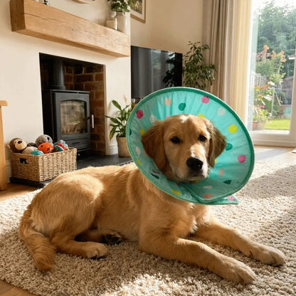 Anti Licking Pet Elizabethan Collar Soft Comfortable Cat Protective Collar Breathable Anti Scratch Anti Bite Collar