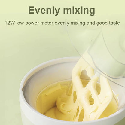 Soft Serve Ice Cream Machine Blender Automatic Snow Cone Milkshake Mixer Icecream Maker Sorbet Fruit Dessert Yogurt Freezer 1L