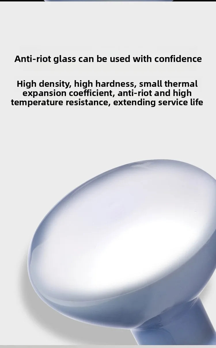 SuperRep Frosted UVA Reptile Heat Lamp-Daylight Basking Bulb for Tortoises & Bearded Dragons-Gentle Warming Light for Terrariums