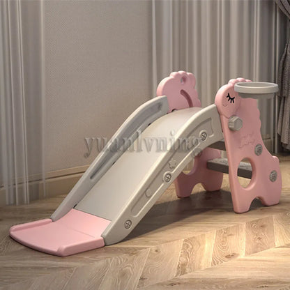 Kids Folding Slide Toys Super Load-bearing Children's Climber Play Slide Household Outdoor Slide for 6 Month - 2 Years