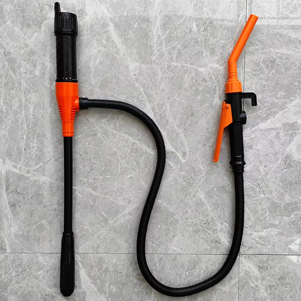 Handheld Electric Oil Siphon Pump Liquid Transfer Battery Powered Portable Water Gas Extractor Tool Car Petrol Fuel Siphon Pump