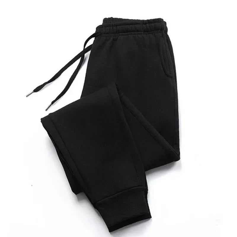 Men's Sweatpants S-3XL Sportswear Elastic WaistCasual Baggy Pants Black Grey Joggers Male Loose Trouser baggy pants sports pants