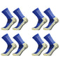 1/4 Pairs Anti-slip Soccer Women Men Outdoor Sport Grip Football Yoga Socks