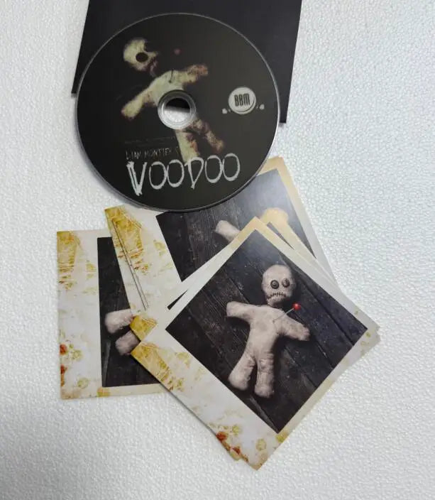 Liam Montier Voodoo Magic Tricks Set for Beginners DVD Gimmicks Prediction Doll Close-Up & Street Illusions Mentalism Props